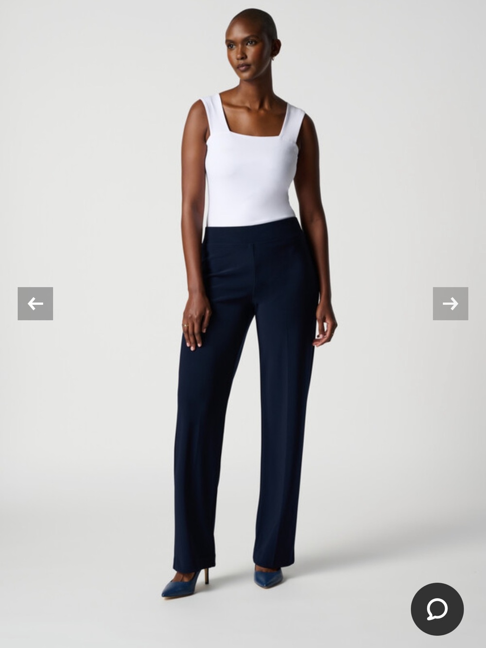 New Joseph Ribkoff Classic Wide Leg Pant Midnight Blue